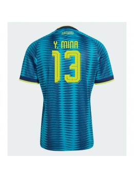Kolumbien Yerry Mina #13 Auswärtstrikot WM 2026 Kurzarm Kolumbien Yerry Mina #13 Auswärtstrikot WM 2026 Kurzarm